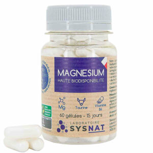 Magnesium haute biodisponibilité - pilulier de 60 gélules