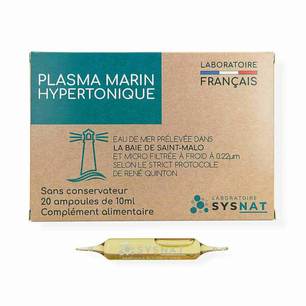 Plasma marin Hyertonique - Etui de 20 ampoules 10mL