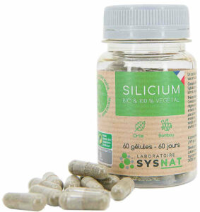 Silicium bio - pilulier de 60 gélules