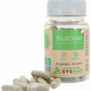 Silicium bio - pilulier de 60 gélules